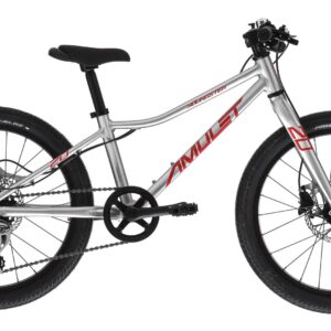 AMULET 20 Youngster SH, alu brushed transparent/red, 2025