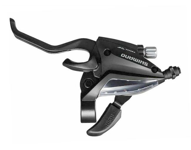 Řadící + brzdová páčka SHIMANO STEF 500 3sp. V-brake levá nebalené